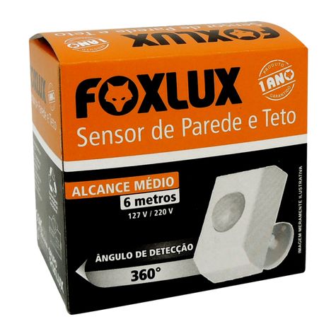 SENSOR-PRESENCA-PAREDE-EMBUTIR-FX-SP-FOXLUX