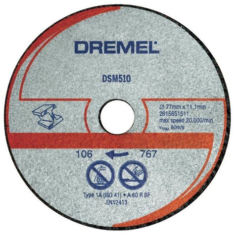 DISCO-P-METAL-DSM510C-2615S51ONC-3P-SAW-MAX-DREMEL