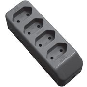 TOMADA-1836-PAD-2P-T-MULT-QUAD.-20A-GRAFITE-FAME