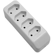 TOMADA-3210-MULTIPLA-UNIVERSAL-2P-QUAD.-20A-FAME