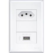 TOMADA-3286-2P-T-10A-C-USB-EVIDENCE-FAME