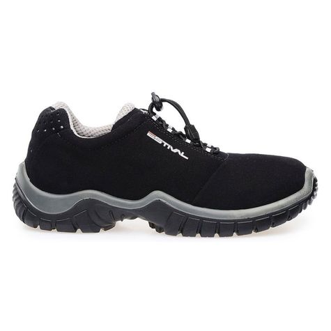 Sapato-Com-Cadarco-Nº-38-Energy-Preto-E-Cinza-Estival