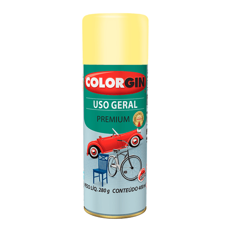 Tinta-Spray-Uso-Geral-Bege-Amendoa-Colorgin