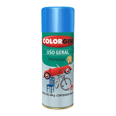 Tinta-Spray-Uso-Geral-Azul-Copacabana-Metalico-Colorgin