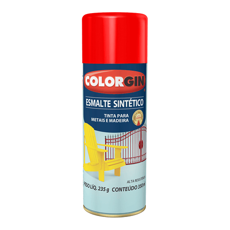 Tinta-Spray-Esmalte-Sintetico-Vermelho-Colorgin