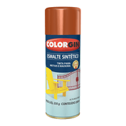 Tinta-Spray-Esmalte-Sintetico-Marrom-Colorgin