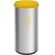 Lixeira-Basculante-Inox-Piemonte-40-Litros-Amarela-Tramontina