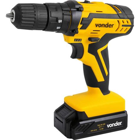 Parafusadeira-Furadeira-Com-Impacto-12V-E-Jogo-com-78-Pecas-PFV074-Vonder